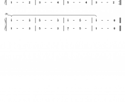 练习曲3钢琴简谱-数字双手-EOP团队