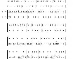 秋恋萨克斯二重奏曲简谱-【中国】演唱-作曲：长生词曲