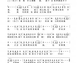 你真狠心把我抛弃简谱-陈志春演唱-陈志春/陈志春词曲
