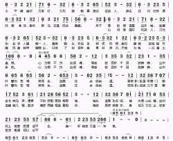 连枝冢简谱(歌词)-Tacke竹桑演唱-桃李醉春风记谱