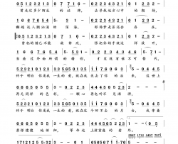 终于明白简谱-陈瑞演唱-李倩仪/陈伟词曲