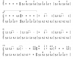 重回心灵花园钢琴简谱-数字双手-Andemund Orchestra