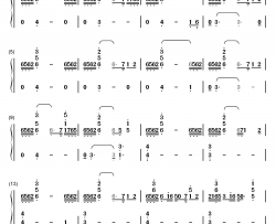 御神体钢琴简谱-数字双手-RADWIMPS