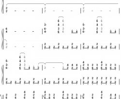 My Songs Know What You Did In The Dark钢琴简谱-数字双手-Fall Out Boy