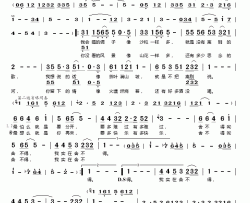 实在舍不得简谱(歌词)-扎约演唱-桃李醉春风记谱