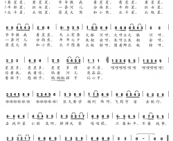 看星星简谱
