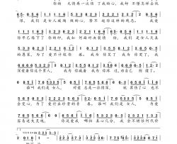 谁叫我们是女人简谱-张冬玲演唱-纵兆化、徐志强/徐志强词曲