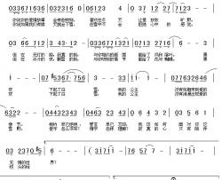 黑夜下起白雪简谱-王强进词/邹强改词作曲曲