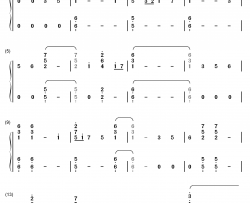 Misty Mountains Cold钢琴简谱-数字双手-The Hobbit