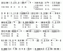 走出大山的建设者简谱(歌词)-王宏伟演唱-秋叶起舞记谱上传