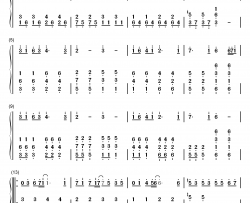 老人与海钢琴简谱-数字双手-海鸣威