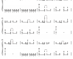 Fantastic Magic钢琴简谱-数字双手-TK from 凛として时雨