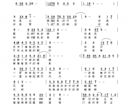 我梦中的画简谱-楚天一淑演唱-吴文峰/高雪华词曲