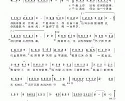 我爱你不是因为你爱我简谱-冷漠演唱-夏敢若何/陈伟词曲