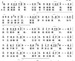 生生世世只爱你简谱(歌词)-吕乾君演唱-歌之畅记谱