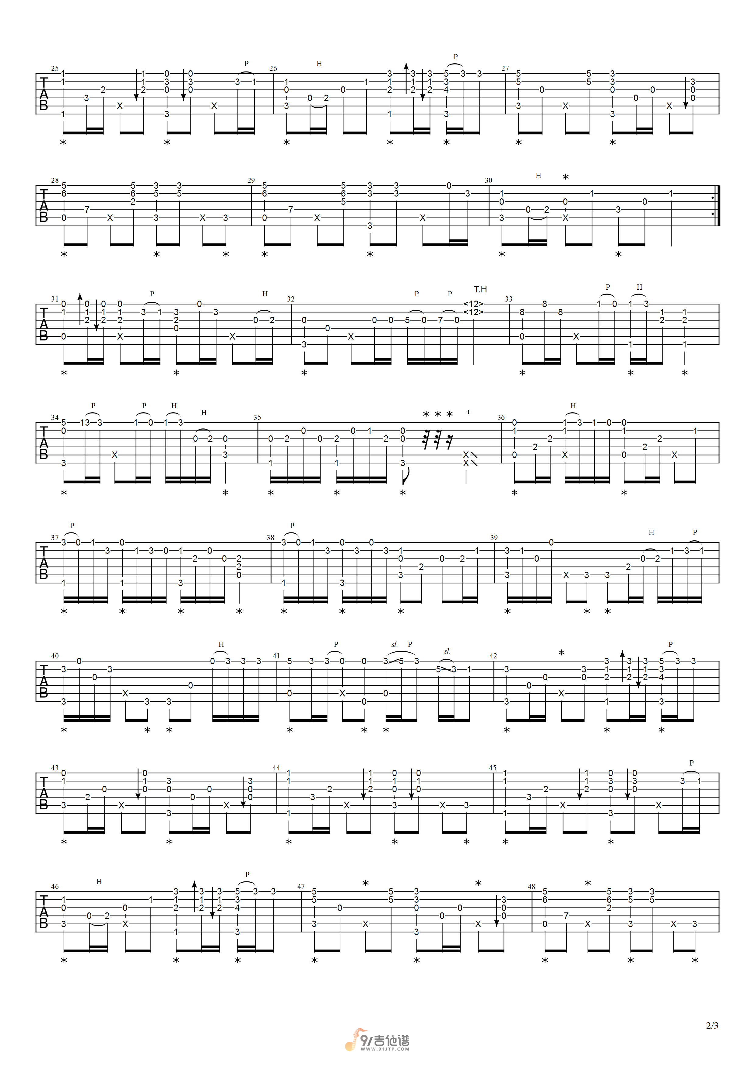 Amani吉他谱2