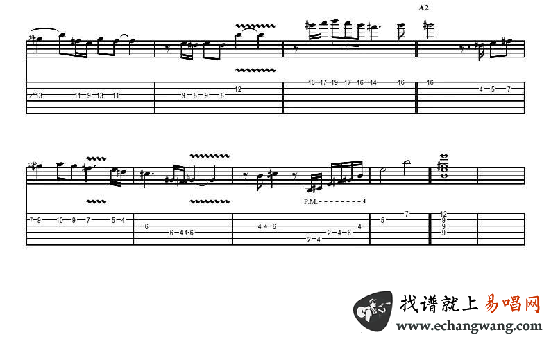 光辉岁月solo吉他谱_Beyond_经典solo吉他演示视频2