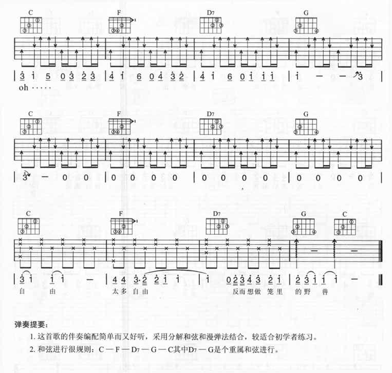 反而（磋跎）吉他谱  五月天3
