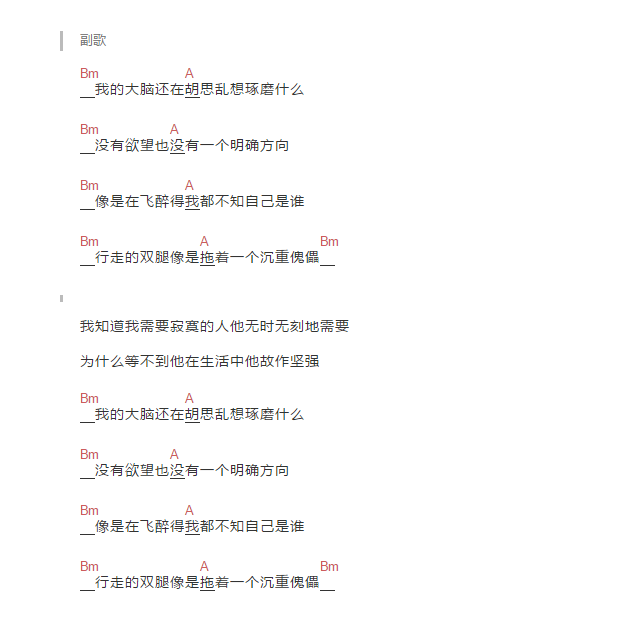 醉了吉他谱-赵雷-《醉了》D调简单版弹唱谱-醉了和弦图谱2