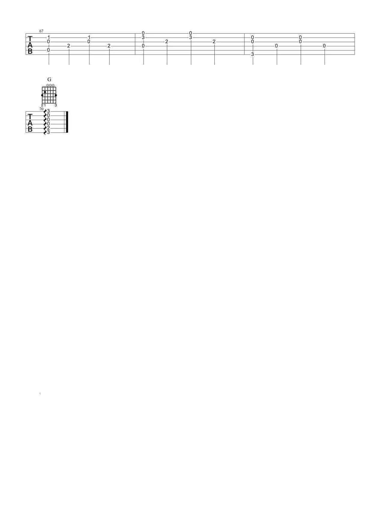当你吉他谱 附吉他弹唱演示教学视频-高清六线谱-大铭铭爱吉他编配-林俊杰1