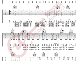 那英《出卖》吉他谱 C调弹唱谱 无限延音编配
