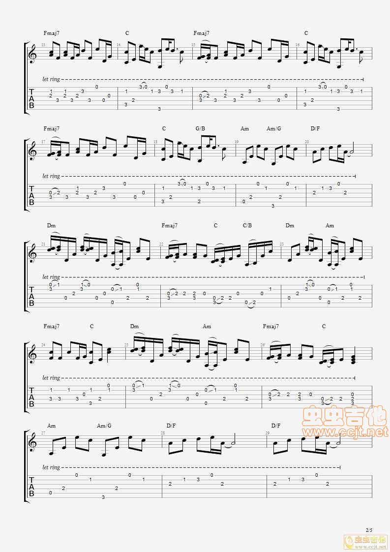 Safe and Sound | Taylor Swift|吉他谱|图片谱|高清|Taylor Swift1