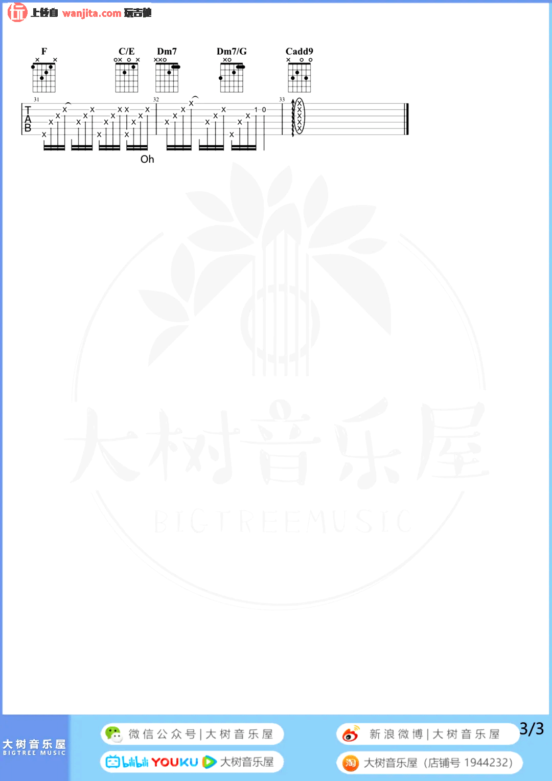 Forever Young吉他谱_艾怡良_C调图片谱_吉他弹唱教学视频1