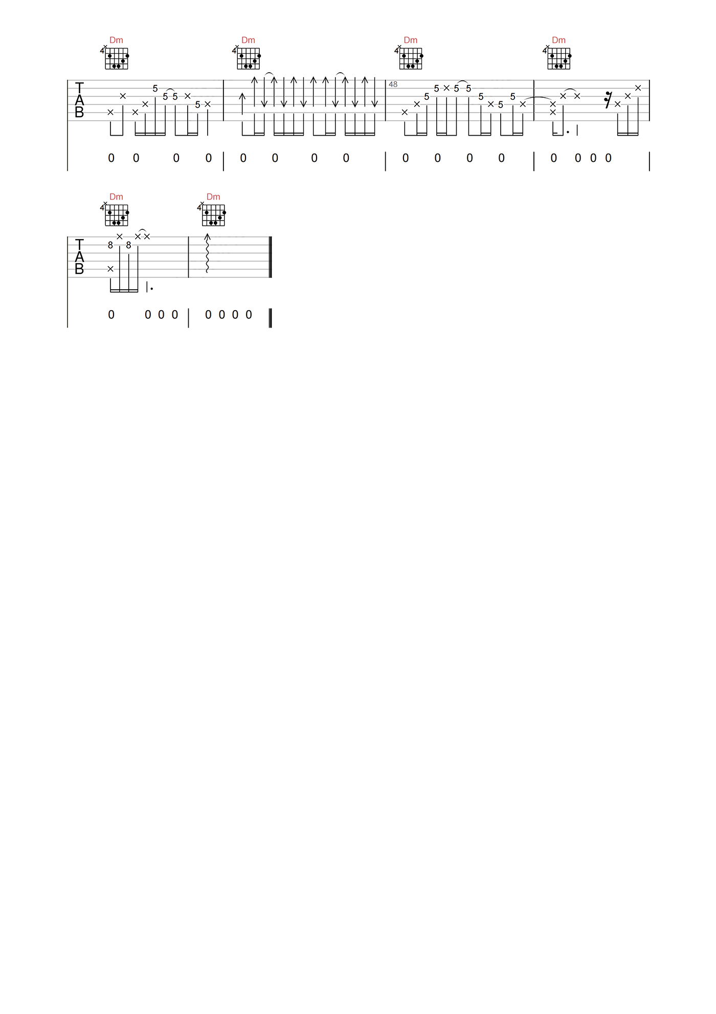 林志炫《你的样子》吉他谱-G调指法吉他六线谱1