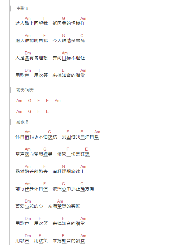 《谁能明白我》吉他谱-林子祥-C调简单版弹唱谱-高清和弦图谱1