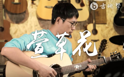 萱草花吉他谱_男生版_弹唱演示视频_高清六线谱1