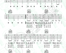 可能否吉他谱-木小雅-C调简易版-弹唱六线谱