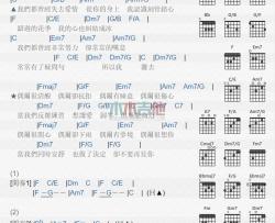 偶尔_吉他谱_张韶涵