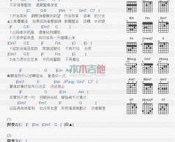 ToNick《长相厮守》吉他谱-Guitar Music Score