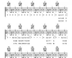 张震岳《自由》吉他谱-Guitar Music Score