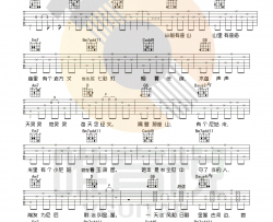 思凡吉他谱-晓月老板-《思凡》G调简单版弹唱谱-高清六线谱