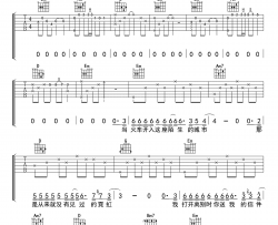 有没有人告诉你吉他谱_陈楚生_G调原版_吉他弹唱六线谱