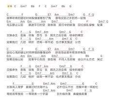 《交换余生》吉他谱_林俊杰_C调弹唱谱