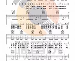 春风吹_G调吉他谱_方大同