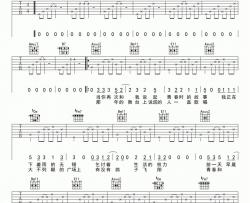 宋冬野《关忆北》吉他谱-Guitar Music Score