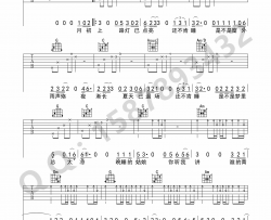 周新诚《晚睡的姑娘》吉他谱-Guitar Music Score