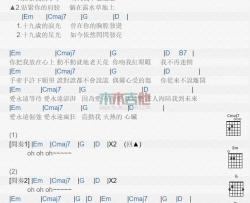 爱永远_吉他谱_戴爱玲