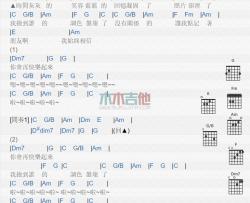 徐佳莹《调色盘》吉他谱-Guitar Music Score