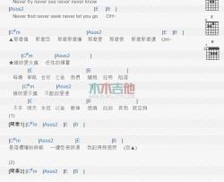 彭佳慧《心之火》吉他谱-Guitar Music Score