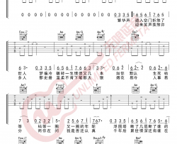 烟花易冷吉他谱-周杰伦-C调弹唱谱-图片谱