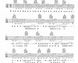 想把我唱给你听吉他谱_老狼/王婧_G调指法_吉他弹唱六线谱