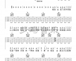 《骁》吉他谱 F调弹唱谱_井胧/井迪_梦马音乐制谱