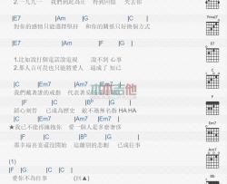 伤逝吉他谱 F调_木木吉他编配_叶倩文