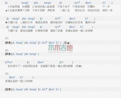 吴汶芳《不读不回》吉他谱-Guitar Music Score