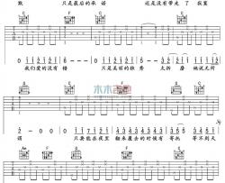 林俊杰《她说》吉他谱-Guitar Music Score