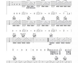 老狼《虎口脱险》吉他谱(E调)-Guitar Music Score